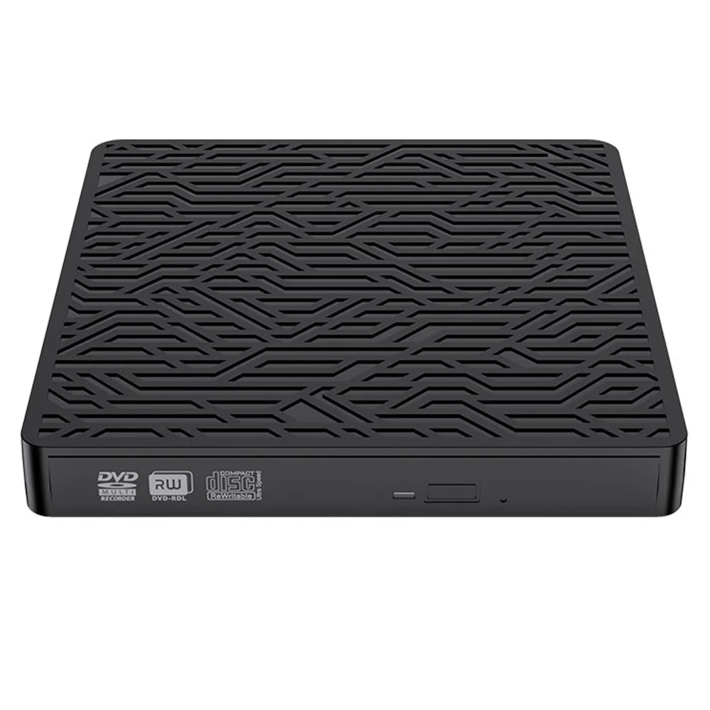 ORICO XD008-BK-BP External Blue-ray Drive with USB 3.0 Ports TF Card Reader Slots DVD Burner - 1