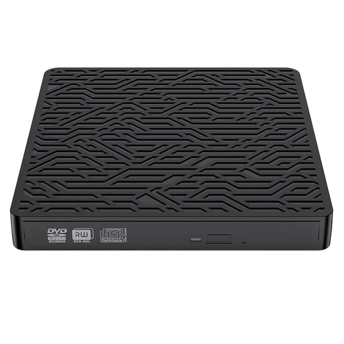 ORICO XD008-BK-BP External Blue-ray Drive with USB 3.0 Ports TF Card Reader Slots DVD Burner - 1