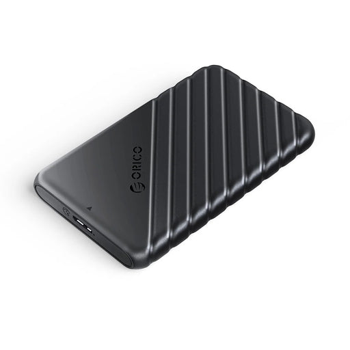 ORICO 25PW1-U3 5Gbps Transmission Micro-B 2.5" External Storage HDD Enclosure SATA HDD SSD Hard Drive Enclosure Support 6TB - Black - 2