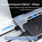 ORICO 25PW1-U3 5Gbps Transmission Micro-B 2.5" External Storage HDD Enclosure SATA HDD SSD Hard Drive Enclosure Support 6TB - Black - 3