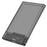 2.5'' External Hard Drive Enclosure USB 3.0 to SATA HDD Hard Disk Case for Mac OS and Windows, Supporting Max 6TB - Transparent Black - 1
