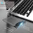 USB 3.1 to SATA 2.5'' External Hard Drive Case HDD Enclosure for Mac OS and Windows, Supporting Max 6TB - Transparent Black - 3