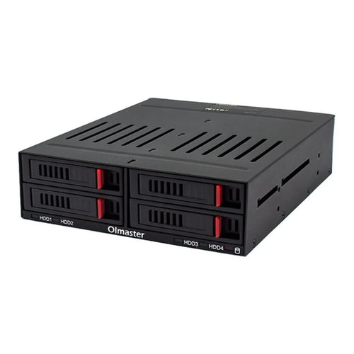 Four-Tray Hard Disk Drive Enclosure Chassis HDD Enclosure Multi-Disk SATA Internal Hard Drive Case Support 2.5-inch SATA I / II / III HDD / Hard Disk / SSD - 1