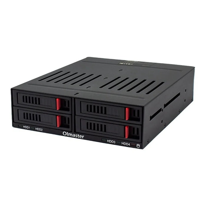 Four-Tray Hard Disk Drive Enclosure Chassis HDD Enclosure Multi-Disk SATA Internal Hard Drive Case Support 2.5-inch SATA I / II / III HDD / Hard Disk / SSD - 1