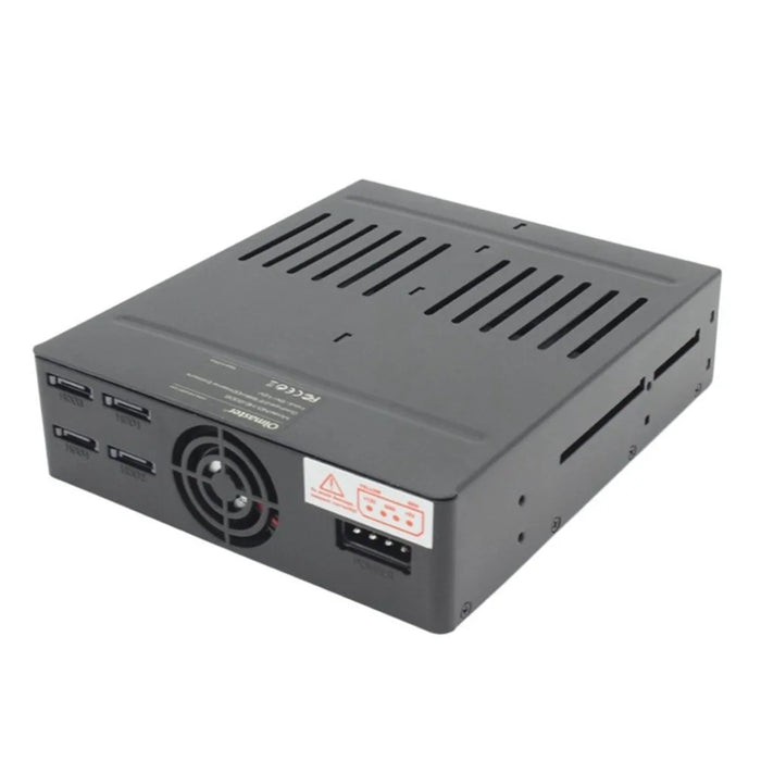 Four-Tray Hard Disk Drive Enclosure Chassis HDD Enclosure Multi-Disk SATA Internal Hard Drive Case Support 2.5-inch SATA I / II / III HDD / Hard Disk / SSD - 2