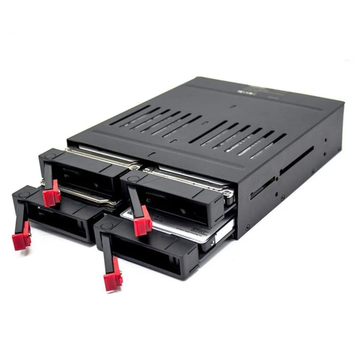 Four-Tray Hard Disk Drive Enclosure Chassis HDD Enclosure Multi-Disk SATA Internal Hard Drive Case Support 2.5-inch SATA I / II / III HDD / Hard Disk / SSD - 4