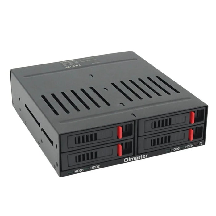 Four-Tray Hard Disk Drive Enclosure Chassis HDD Enclosure Multi-Disk SATA Internal Hard Drive Case Support 2.5-inch SATA I / II / III HDD / Hard Disk / SSD - 7