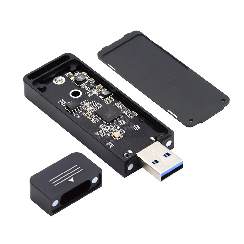 USB 3.0 to 2242 / 2230 NVME M-key M.2 NGFF SATA SSD External PCBA Case Converter Adapter RTL9210B Chipset - 7
