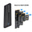 UC-145 USB 3.0 Type-C to NVME M-key M.2 NGFF SATA SSD External PCBA Case Enclosure RTL9210B Chipset - 7