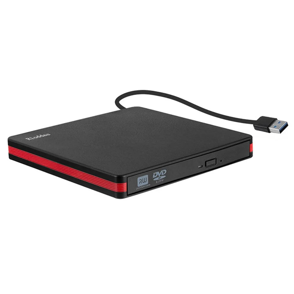 BT669 External DVD Drive Enclosure USB3.0 Laptop CD / DVD Burner Player Optical Drive Case - 1