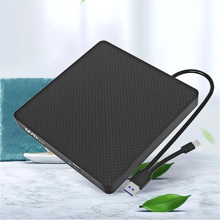 XD009 Ultra-thin Design Laptop Computer USB 3.0+Type-C DVD Drive External CD Reader VCD Burner - 5