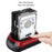 575D Laptop Computer Mobile Hard Disk Box USB Hard Disk Holder 2.5 / 3.5inch SATA IDE HDD Base - US Plug - 6