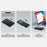 H8 2.5-inch SATA Mechanical Solid-State SSD Hard Drive Box for Windows / Mac / Linux - 2