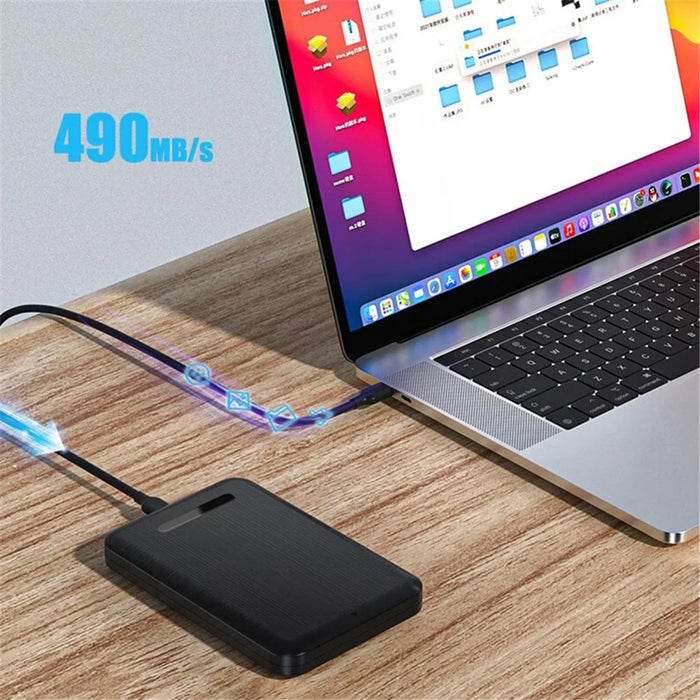 H8 2.5-inch SATA Mechanical Solid-State SSD Hard Drive Box for Windows / Mac / Linux - 3