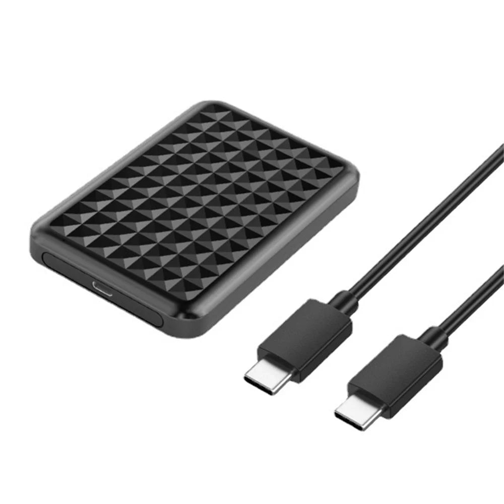 YC-TS6 2.5-inch Mobile Hard Disk Case Type-C 3.1 Computer Laptop External SATA SSD Hard Disk Enclosure - 1