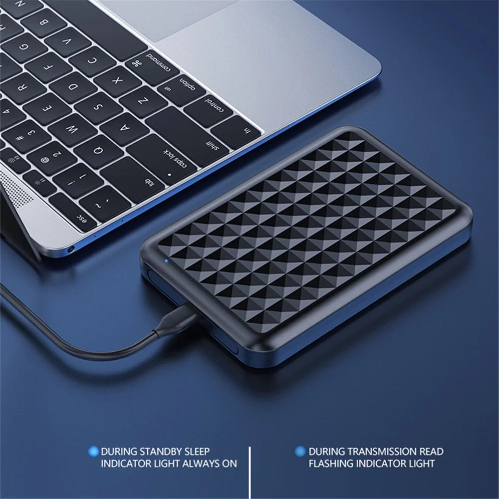 YC-TS6 2.5-inch Mobile Hard Disk Case Type-C 3.1 Computer Laptop External SATA SSD Hard Disk Enclosure - 2