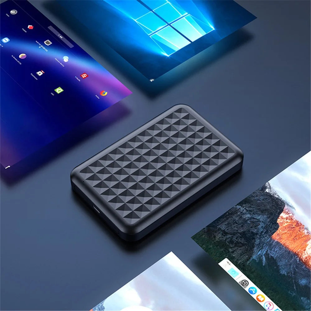 YC-TS6 2.5-inch Mobile Hard Disk Case Type-C 3.1 Computer Laptop External SATA SSD Hard Disk Enclosure - 6