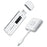 LEMORELE P300 Wireless HD Transmitter / Receiver Adapter HDTV Video Streaming System Support 1080P - 1