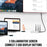LEMORELE K12U Wireless Display Adapter 4K HD Screen Mirroring Transmitter and Receiver Kit - 3