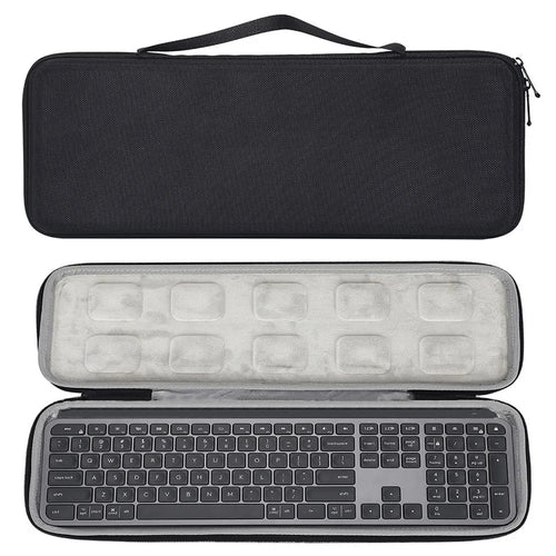 EVA Storage Case Travel Bag for Logitech MX Keys Advanced Wireless Illuminated Keyboard - 1