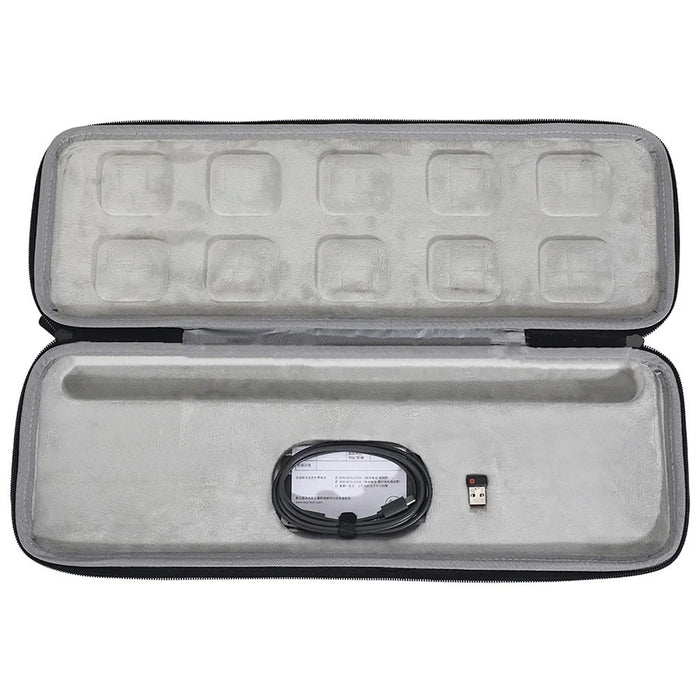 EVA Storage Case Travel Bag for Logitech MX Keys Advanced Wireless Illuminated Keyboard - 4