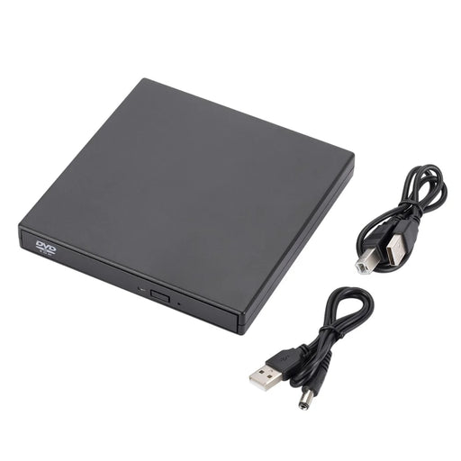 033 External 8x DVD CD Drive USB 2.0 Portable CD DVD Drive Rewriter Burner Writer Compatible with Laptop Desktop PC - 2
