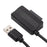 USB Optical Drive Data Cable USB to SATA 6+7Pin Slimline Notebook Optical Drive Cable USB2.0 Optical Disc Drive Cable - 4