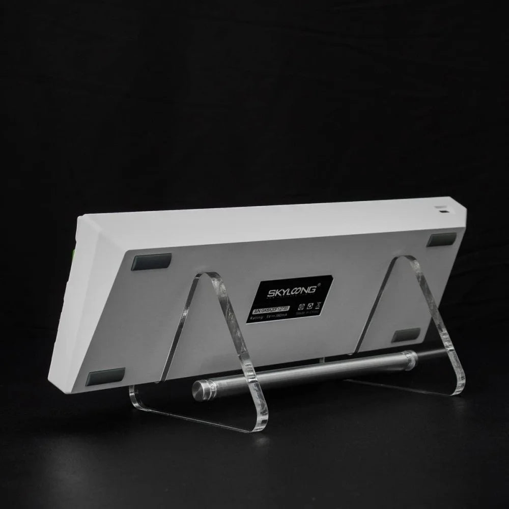 YX003-1 Transparent Gaming Keyboard Acrylic Holder Rack Home Office Keyboard Desktop Display Stand - 4