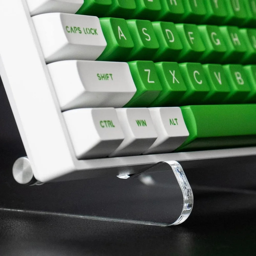 YX003-1 Transparent Gaming Keyboard Acrylic Holder Rack Home Office Keyboard Desktop Display Stand - 5