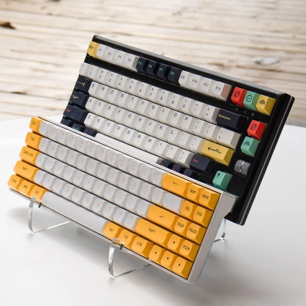 YX003-2 Keyboard Desktop Display Stand Transparent Gaming Keyboard Acrylic Holder Rack for Home Office - 2