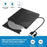 External CD / DVD+ / -RW Drive Writer Reading Burner with TF / SD Card Slot for Windows / Mac OS - 5