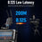 LEMORELE R100 Wireless HDTV Video Transmission System Transmitter and Receiver Set, 200m Range - Black - 6