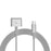 D036 1.8m USB-C Male to Compatible with MagSafe 2 Charging Cable 100W PD Fast Charging Cord for MacBook Air  /  Pro 2012-2016 - White  /  Silver - 1