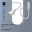 D036 1.8m USB-C Male to Compatible with MagSafe 2 Charging Cable 100W PD Fast Charging Cord for MacBook Air  /  Pro 2012-2016 - White  /  Silver - 3