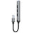 LDNIO DS-44U 4 in 1 USB Hub USB 3.0 + 3 USB 2.0 Adapter 5Gbps High Speed Splitter - Grey - 1