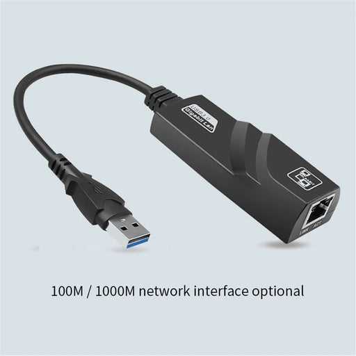 JUNSUNMAY USB 3.0 to RJ45 Gigabit Ethernet Adapter 1000Mbps High Speed Network Cable Connector - 2