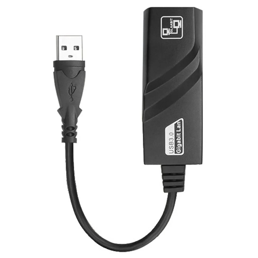 JUNSUNMAY USB 3.0 to RJ45 Converter 100Mbps Ethernet Adapter Laptop Computer Network Cable Connector - 1