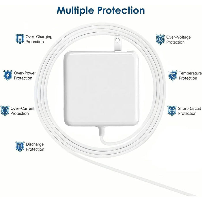 60W Mag1 L-Tip Power Adapter for MacBook Pro 13 inch (2012) / (2011) / (2009) A1278 / MacBook 13 inch (2006) A1181 - US Plug - 4