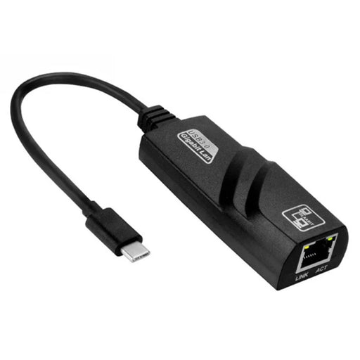 JUNSUNMAY USB 3.1 Type-C to RJ45 Gigabit Ethernet 1000Mbps Network Connector Laptop Adapter - 1