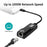 JUNSUNMAY USB 3.1 Type-C to RJ45 Gigabit Ethernet 1000Mbps Network Connector Laptop Adapter - 2