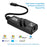 JUNSUNMAY USB 3.1 Type-C to RJ45 Gigabit Ethernet 1000Mbps Network Connector Laptop Adapter - 4