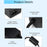 12V  /  10A 120W Laptop Charger 5.5x2.5mm Power Adapter Compatible with 5.5x2.1mm - EU Plug - 2