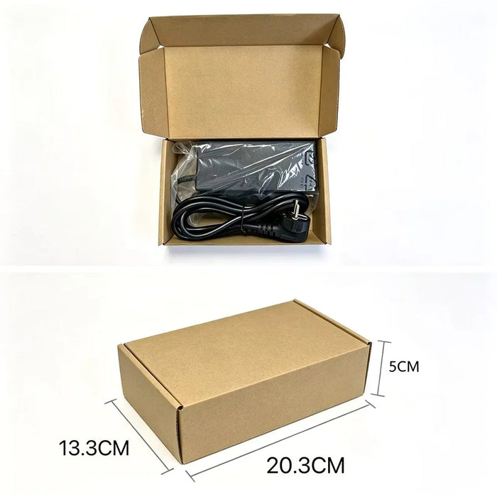 12V  /  10A 120W Laptop Charger 5.5x2.5mm Power Adapter Compatible with 5.5x2.1mm - EU Plug - 6