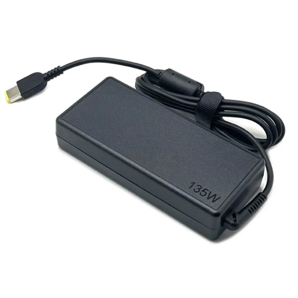 20V  /  6.75A 135W Laptop Power Adapter 11x5.5mm Square Port Charger for Lenovo Y50-70  /  Legion R720  /  Y700 - US Plug - 7