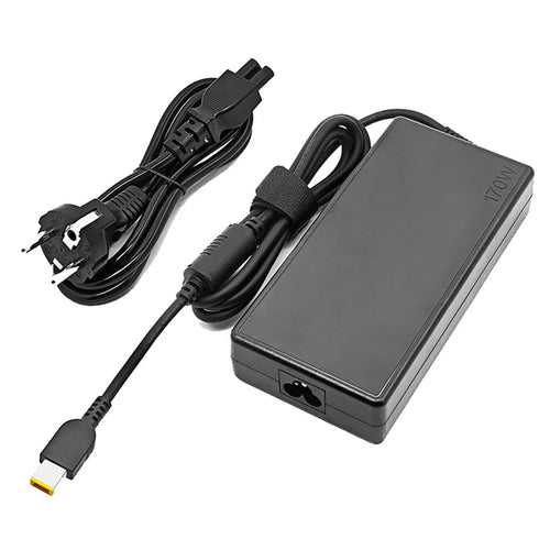 20V / 8.5A 170W Power Adapter for Lenovo Legion Y7000P 11x5.5mm Square Port Laptop Charger - EU Plug - 1