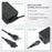 65W USB-C Charger for Huawei HP Dell Lenovo ThinkPad Yoga Chromebook Laptop Power Adapter - EU Plug - 5