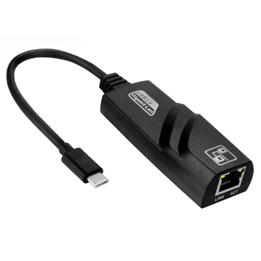 JUNSUNMAY USB 3.1 Type-C to RJ45 100Mbps Adapter Laptop Ethernet Network Cable Connector - 1
