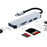ENKAY HAT PRINCE Type-C Hub Adapter 5-in-1 Multi-Port Converter to USB3.0 + 2xUSB2.0 + SD / TF Card Reader Compatible with Type-C Devices and OS Systems - 2