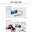 ENKAY HAT PRINCE Type-C Hub Adapter 5-in-1 Multi-Port Converter to USB3.0 + 2xUSB2.0 + SD / TF Card Reader Compatible with Type-C Devices and OS Systems - 7
