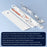 Multifunctional PU Leather Keyboard Wrist Rest Cleaning Kit Organizer Box for Phone/Camera/Earphones Cleaning Tools - White - 6